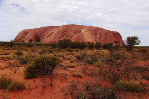 Gambar-Bukit-Batu-Besar-Uluru-Australia